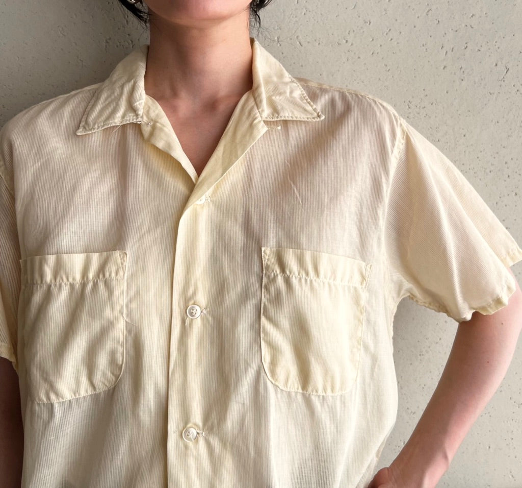 60s Cotton Shirt Made in USA