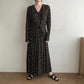 90s Rayon Dress Made in USA