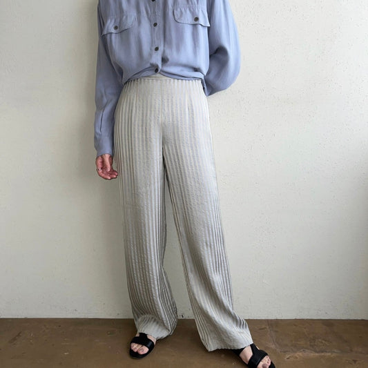 90s"Giorgio Armani" Striped Pants Made in Italy