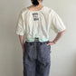 90s EURO Design Cotton Blouse