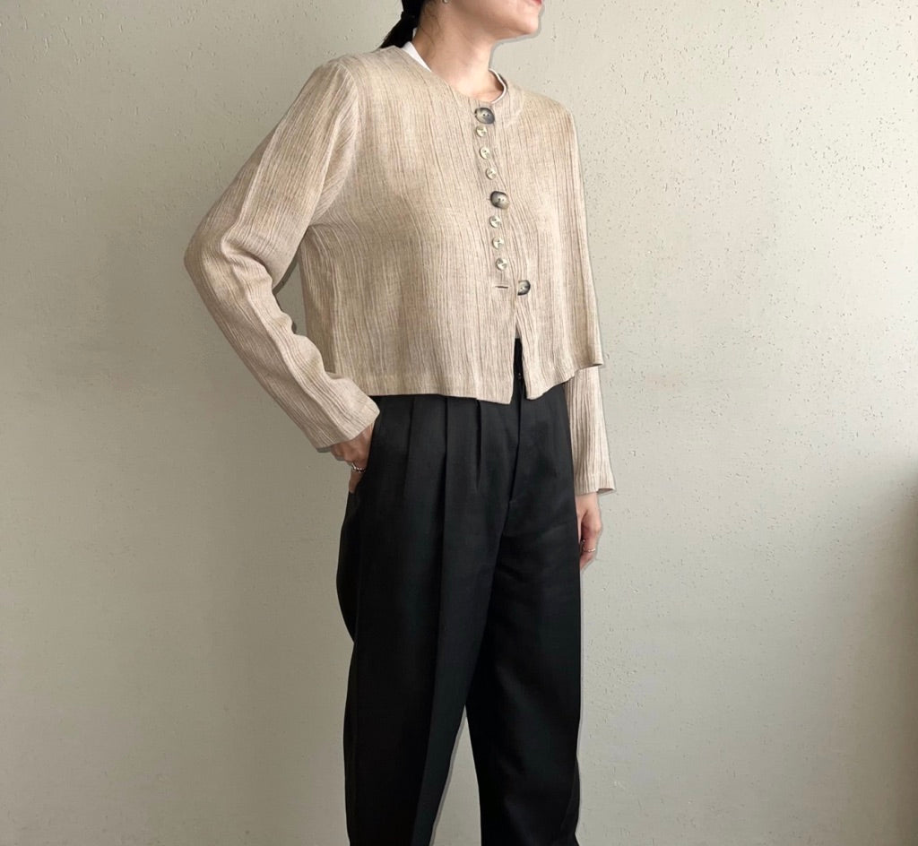 90s Design Blouse Made in USA