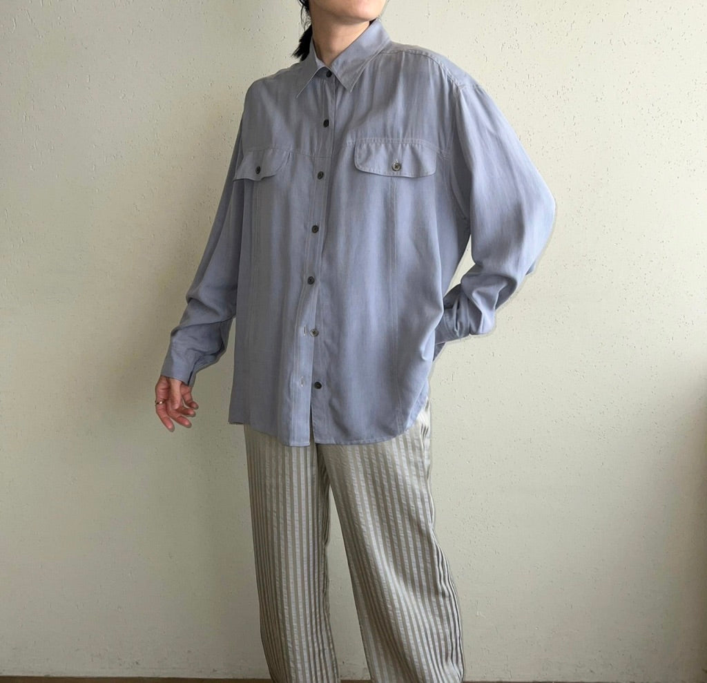 90s Silk Shirt