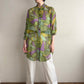 90s Sheer Printed Shirt