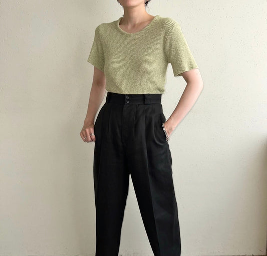 90s Ribbed Top