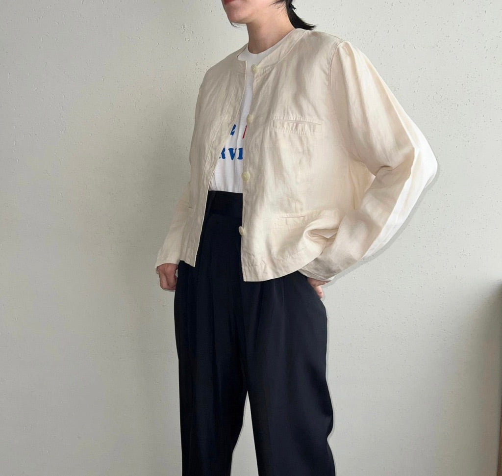 90s Linen Light Jacket