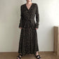 90s Rayon Dress Made in USA