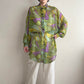 90s Sheer Printed Shirt