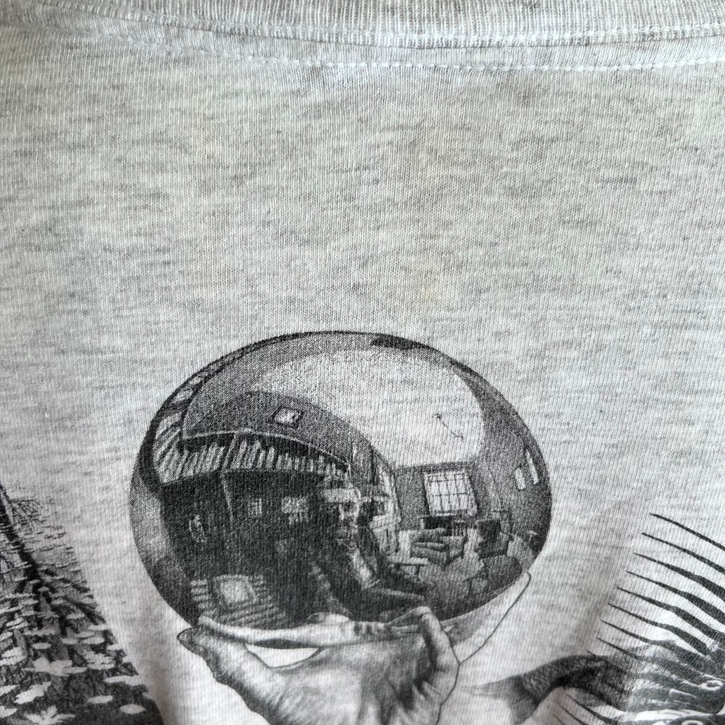 90s M.C Escher Long T-shirt Made in USA