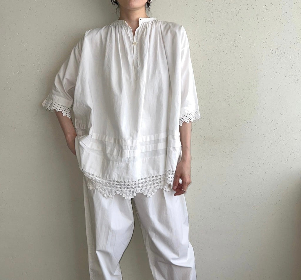 30,40s Smock Blouse