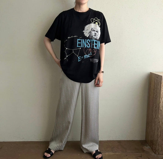 80s "EINSTEIN" Printed T-shirt