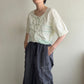 90s EURO Design Cotton Blouse