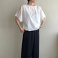 90s White Blouse Made in USA