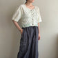 90s EURO Design Cotton Blouse
