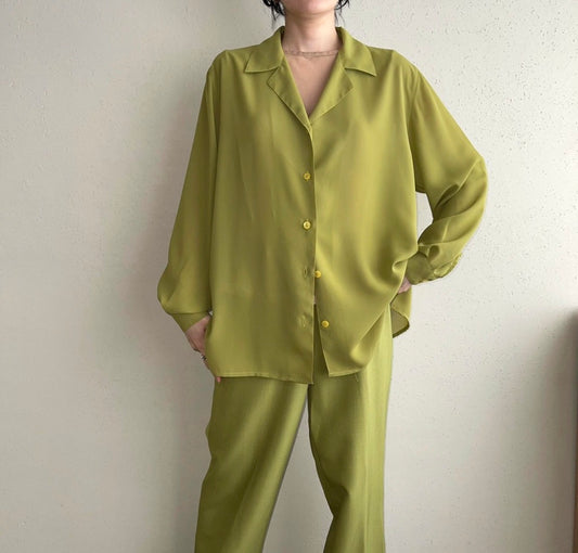 90s Sheer Blouse Made in Italy