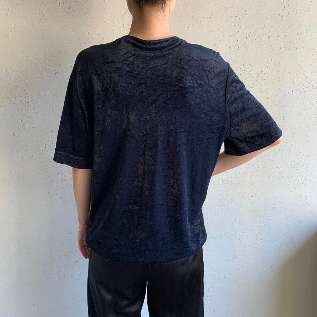 90s Velor Top Made in Italy