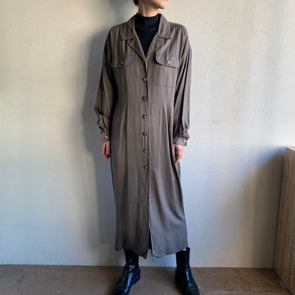 90s Shirt Dress