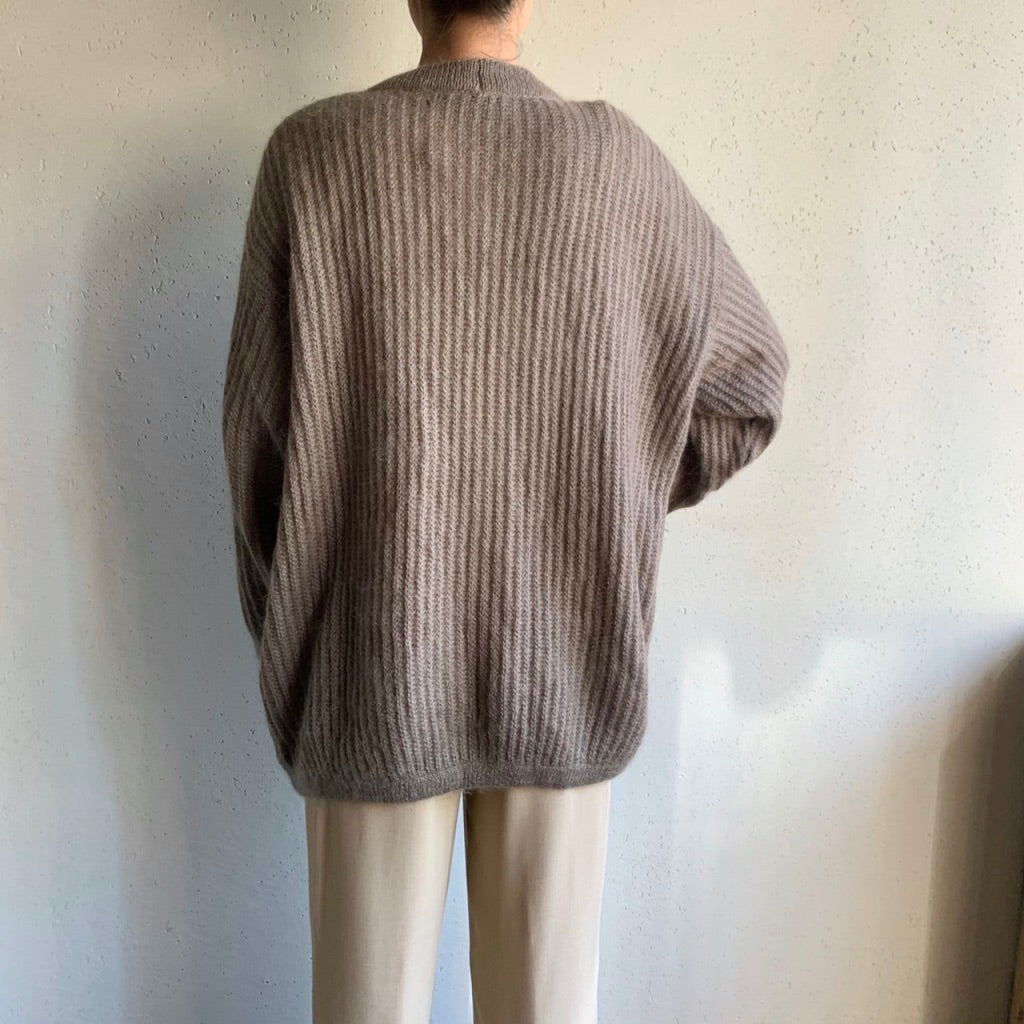 90s Mohair Knit Cardigan  Made in Italy