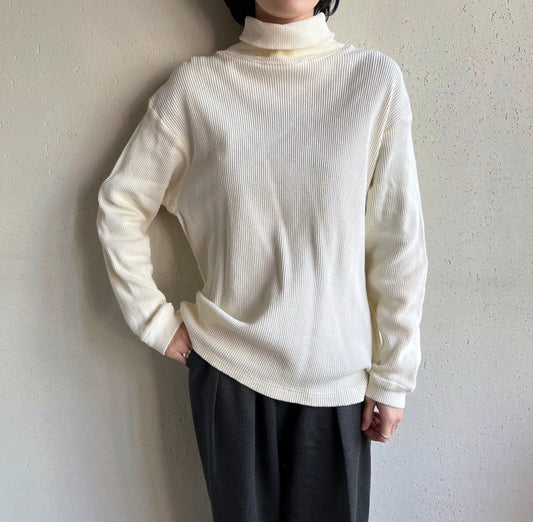 90s High Neck Top Made in USA