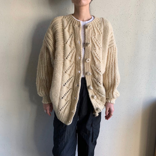 80s Knit Cardigan