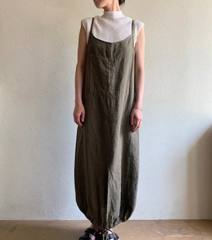 90s Linen Dress Made in Italy