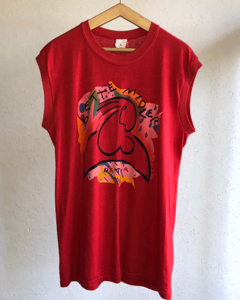 1982 "Bette Midler" T-shirt Made in USA