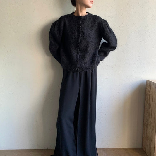 80s  Black Cardigan