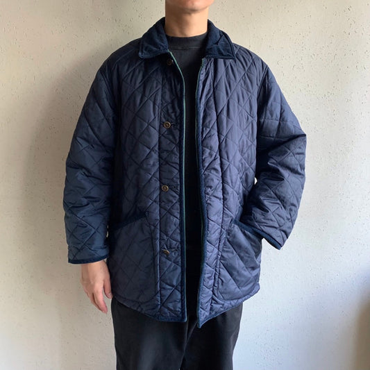 90s EURO Quilted Reversible Jacket
