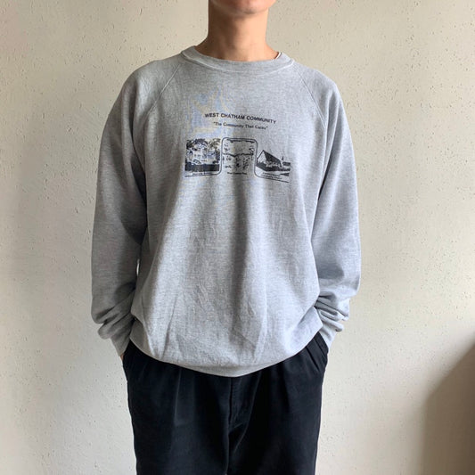 80s  Printed Sweater Made in USA