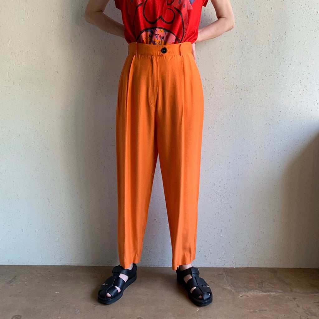 90s EURO Silk Pants Made in Italy