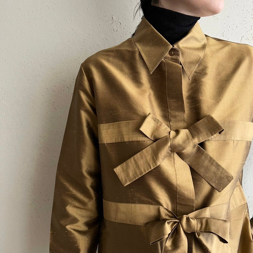 90s "SAMUEL DONG by Dons Collection" Silk Blouse