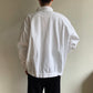 90s White Cotton Shirt Jacket