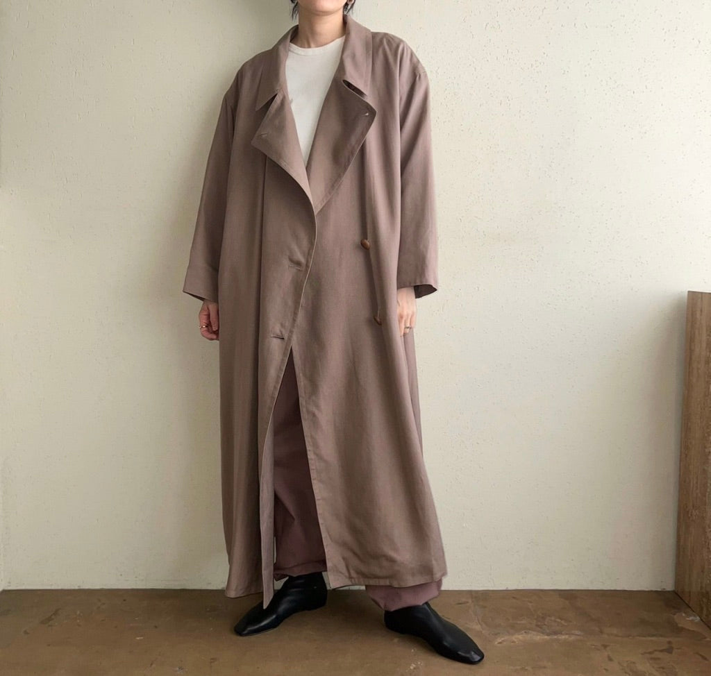 90s "ELLEN TRACY" Linen Coat