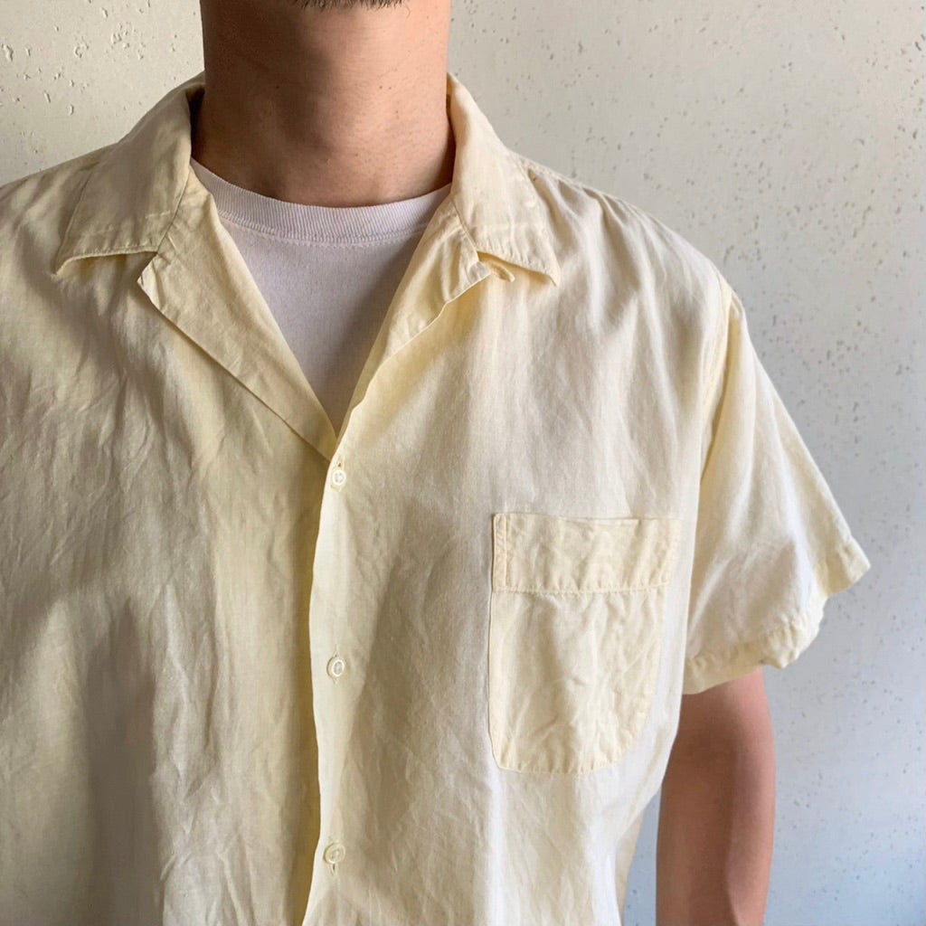 80s Cotton  Box Shirt