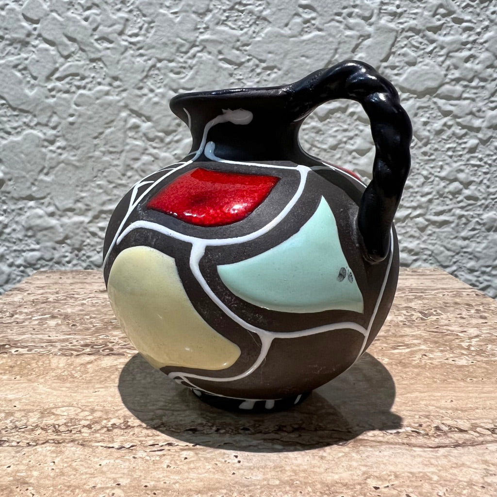 Vintage Multi Pattern Vase