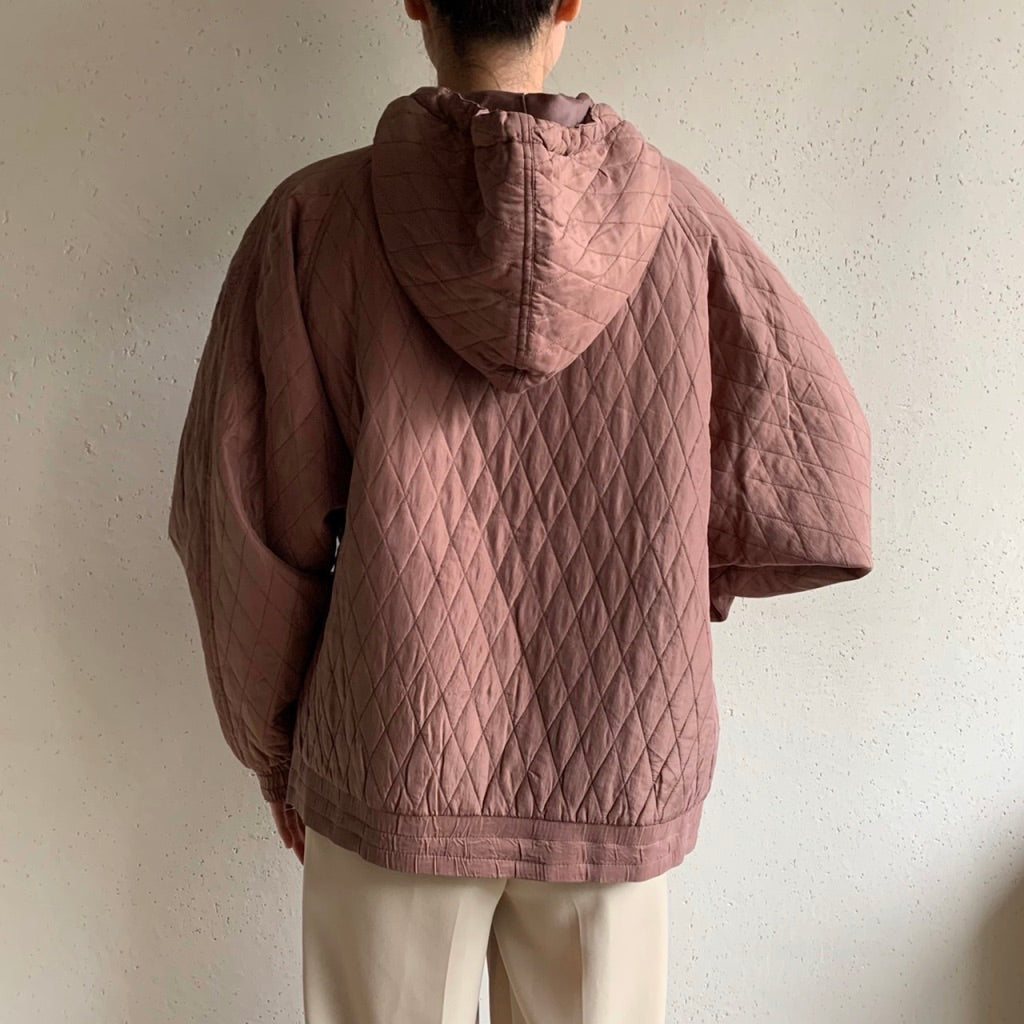 90s Quilted Silk Jacket