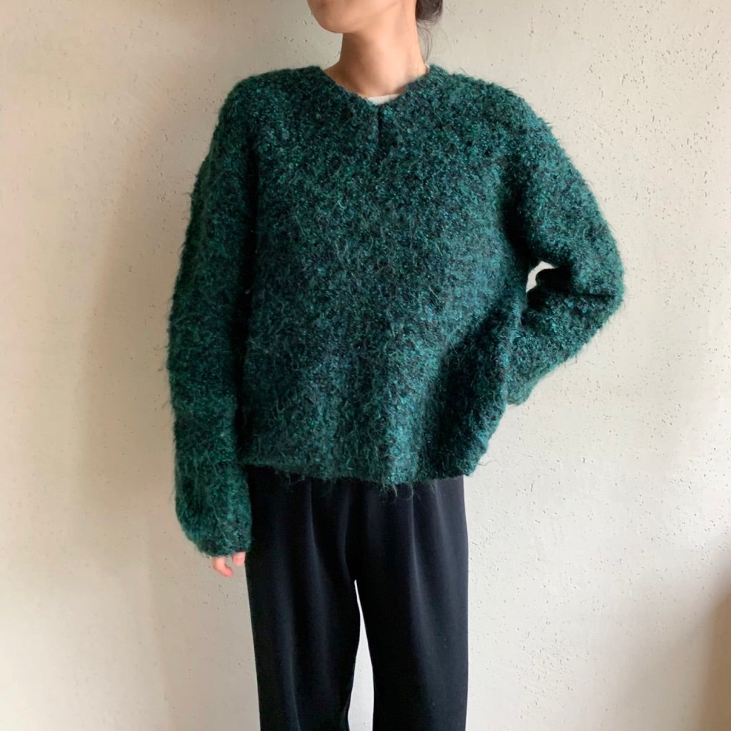 90s "northern isles" Mohair Knit