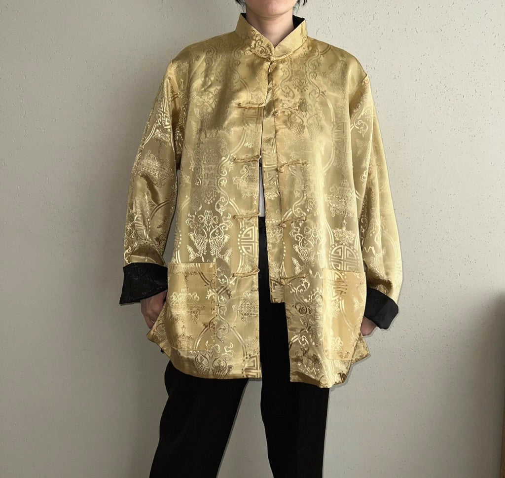 90s Asian Design Reversible Jacket