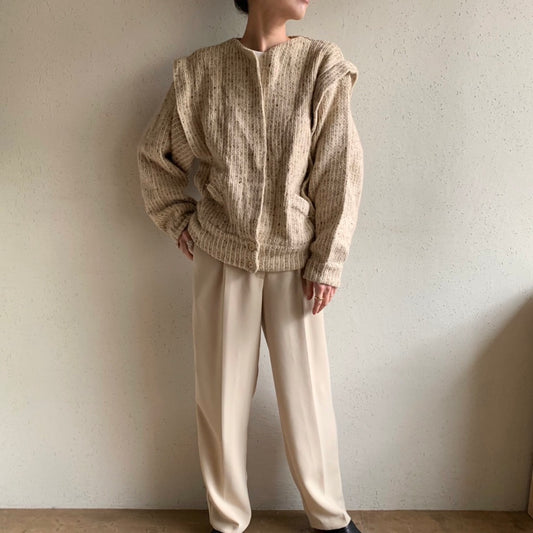 80s Design Knit Jacket