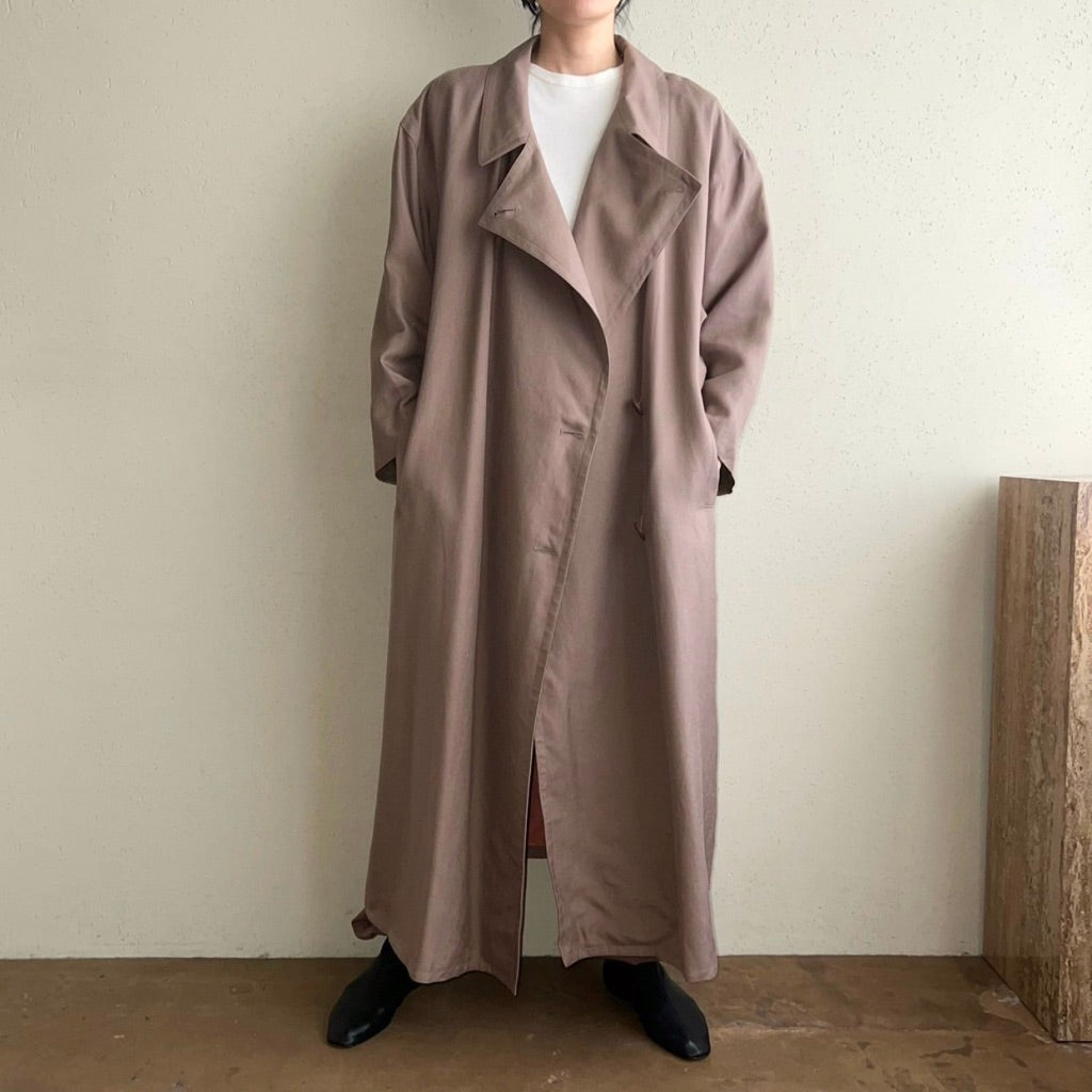 90s "ELLEN TRACY" Linen Coat