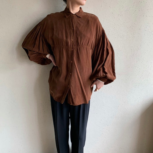 90s Balloon Sleeve Design Blouse  Made in USA