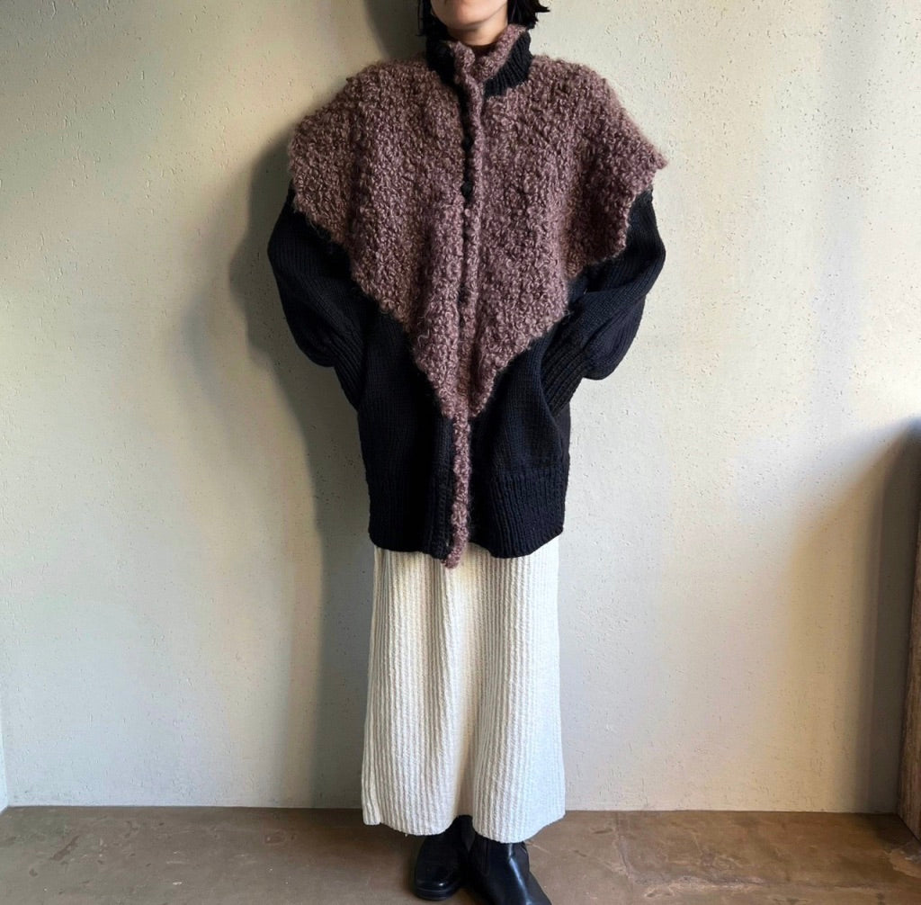 80s Design Knit Jacket