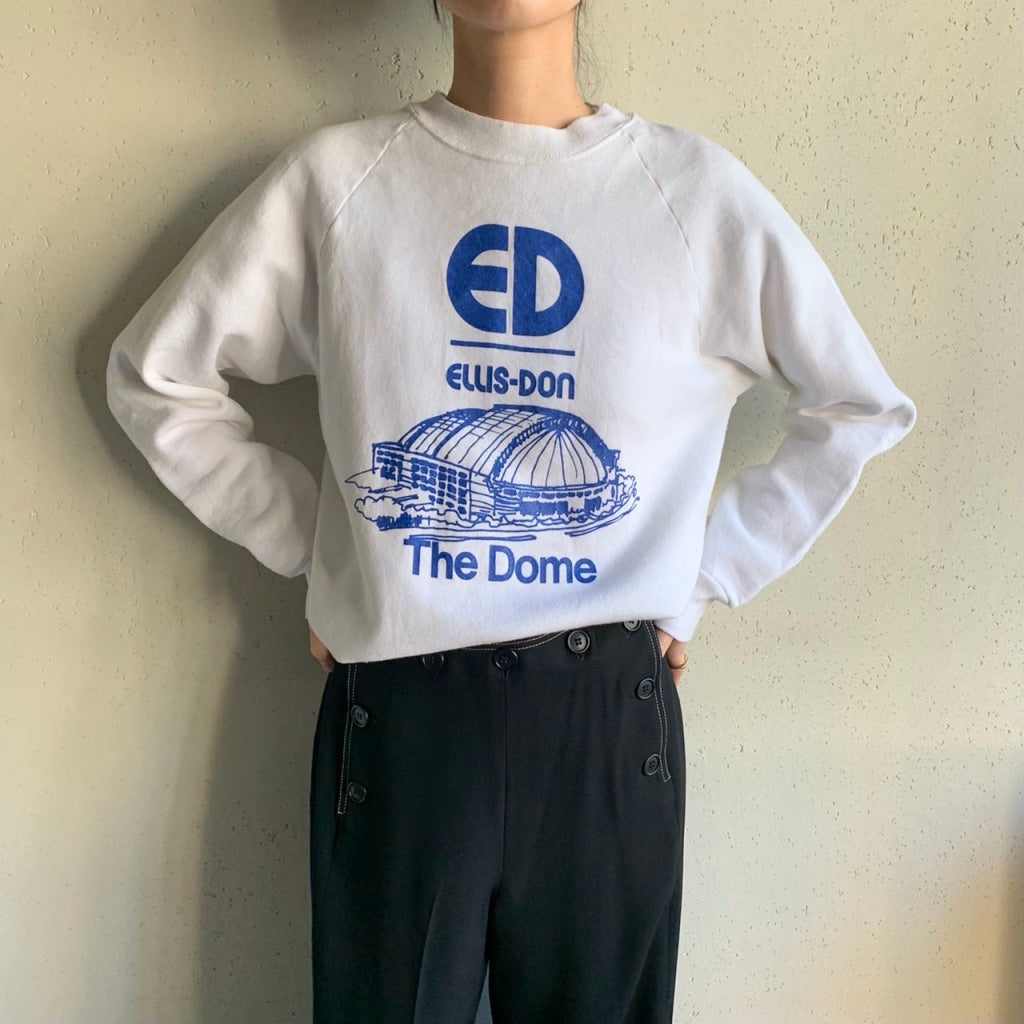 90s Printed  Sweater Made in USA