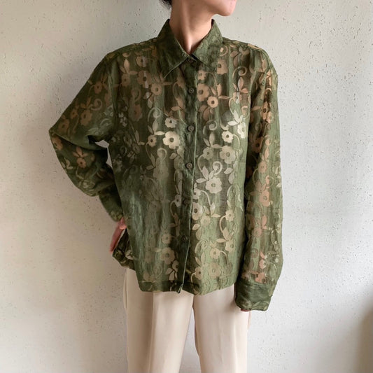 90s Sheer Blouse