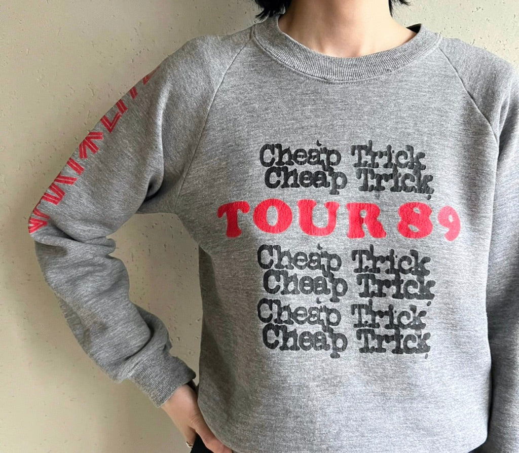 89s "Cheap Trick" Tour Sweater Made in USA