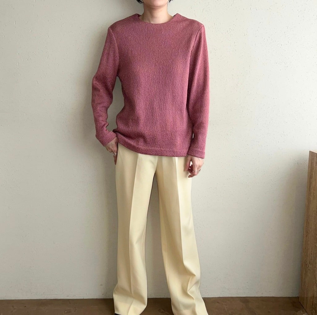 80s Ribbed Top