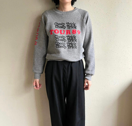 89s "Cheap Trick" Tour Sweater Made in USA