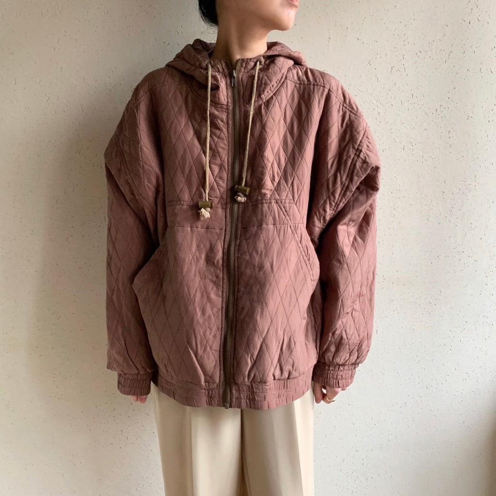 90s Quilted Silk Jacket