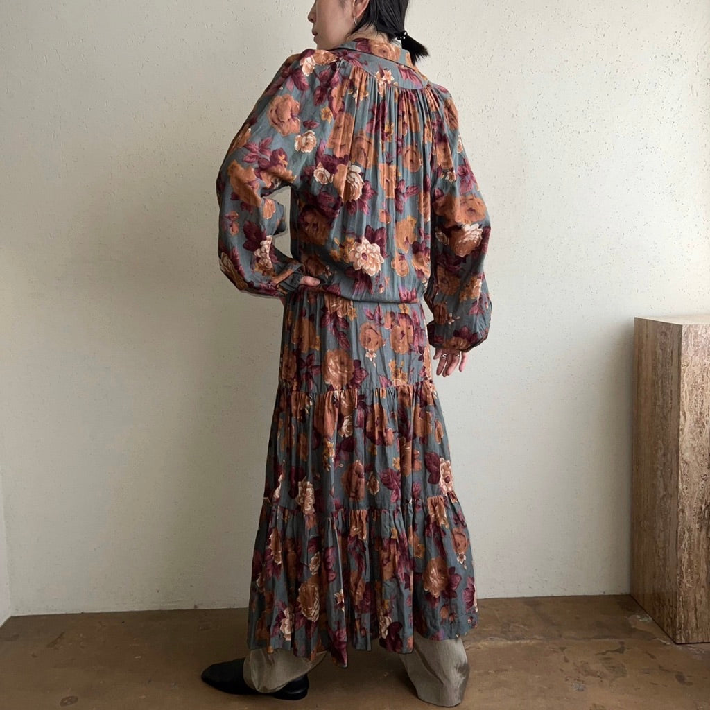 80s "Bergdorf Goodman" Printed Dress