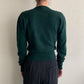 90s Green Light Knit Top