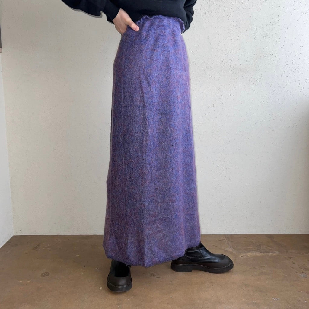 80s Mohair Skirt  Made in Italy